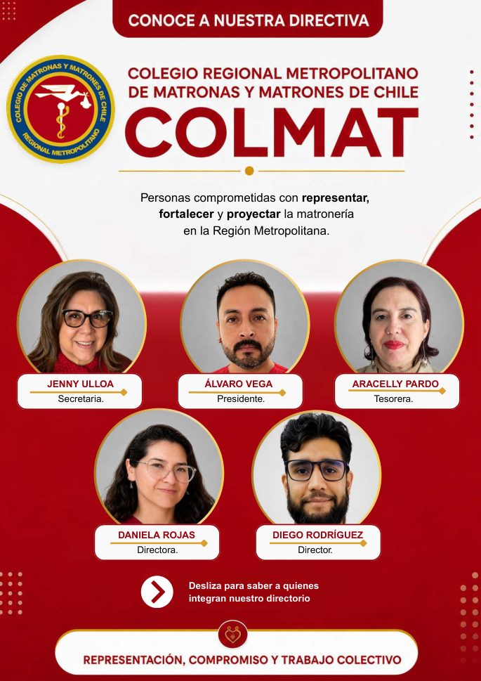 Página sobre la directiva de COLMAT Metropolitano