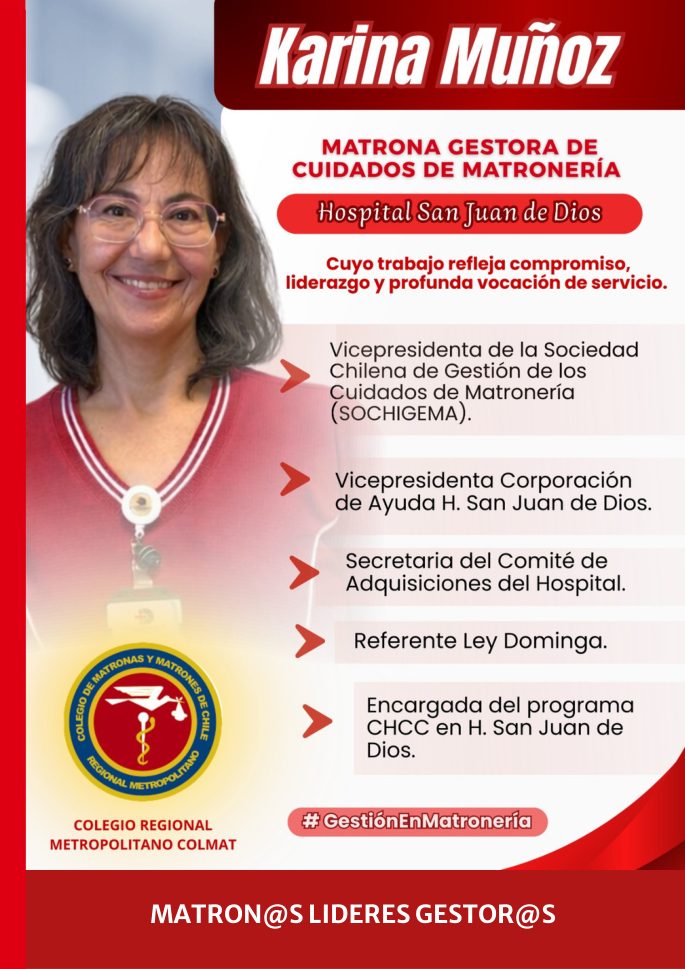 Página sobre matronas líderes gestoras